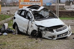 Resim Takla Atan Otomobilde 1 Kişi Hayatını Kaybetti