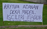 Resim Maden İşçileri Eylemlerini Sürdürüyor