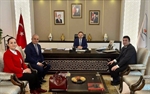 Resim Başkan Güneş, Ankara Ziyaretlerine Devam Ediyor