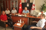 Resim Zonguldak Milletvekili Özbakır, Çaycuma Muhtarlar Derneğinde, Muhtarların Sorunları Dinledi